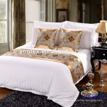 Jacquard hotel bed flag